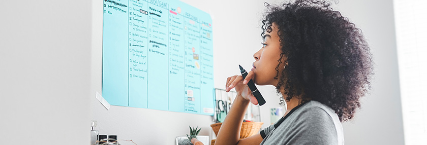 The financial habits banner image